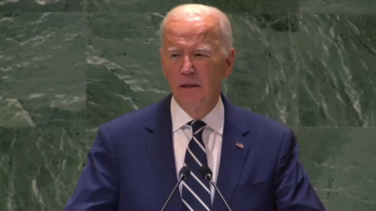 Joe Biden Can Barely Speak, Slurs His Words, Lies to UN General Assembly in Last Speech at UN