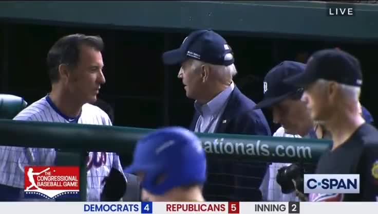 Announcer Calls Biden Obama At Congressional Baseball Game