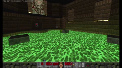 Brutal Doom - Plutonia - Pistol Start - Hard Realism - Caged (MAP04)