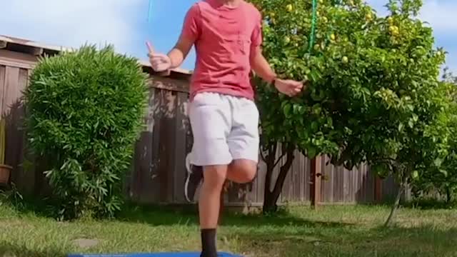 Incredible jump rope tricks