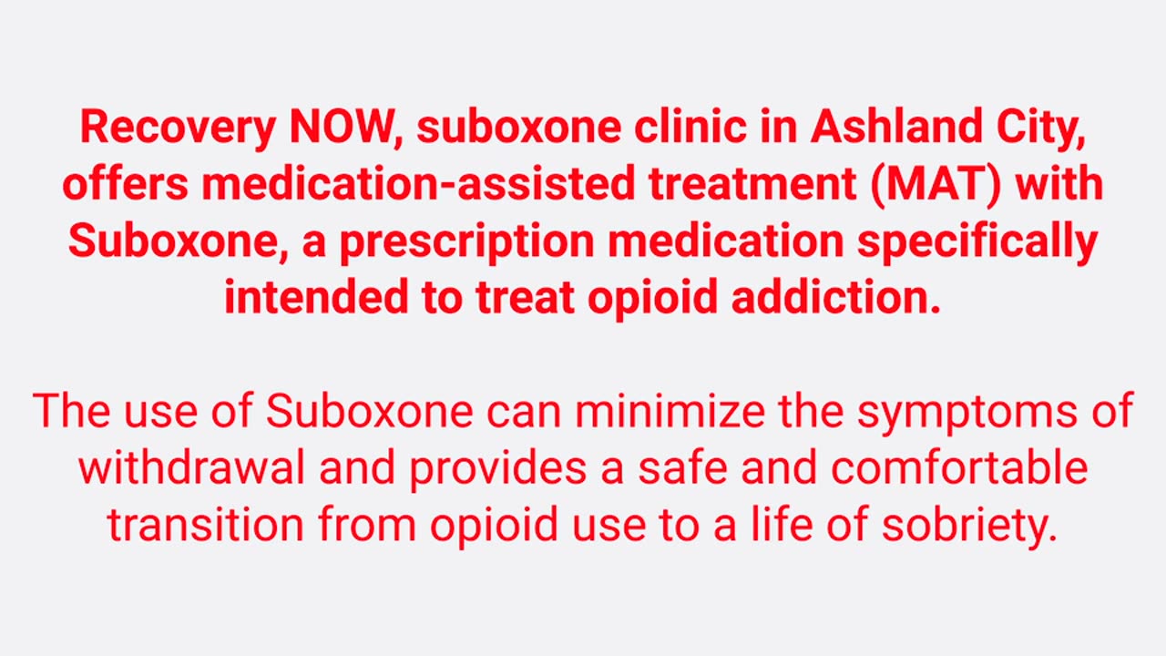 Recovery Now, LLC | Trusted Suboxone Doctors in Ashland City, TN