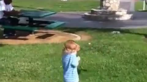 Baby and Bird Funny Fails .