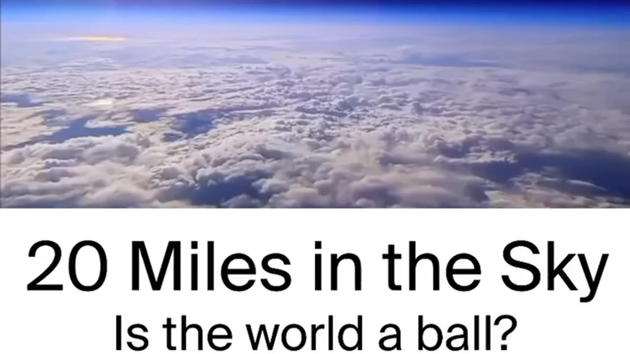 20 miles in the sky