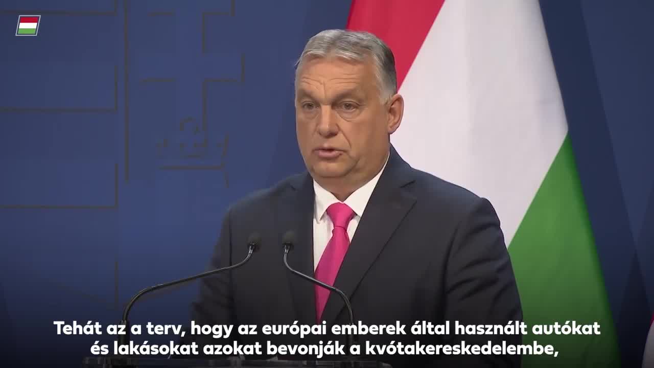 FIT for 55 - Great Reset - Orbán Viktor - EU