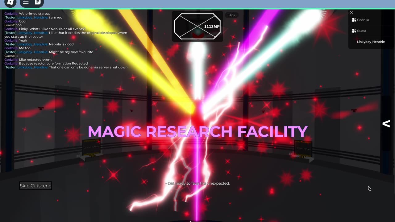 Magic Research Facility [1.14]: Quick startup fail (4K)