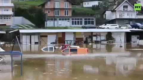 The town of Kiseljak deals with the aftermath of landslides and flooding