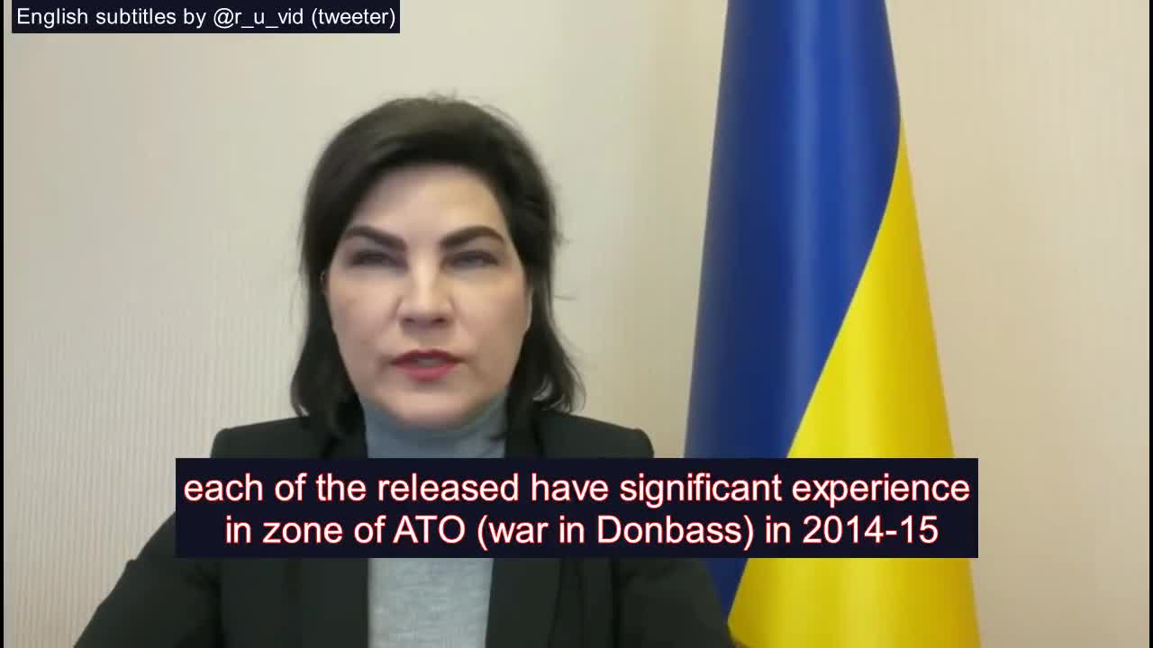 Zelensky Govt official try to justify the fact they have released from jail rapists, pedophiles and war criminals