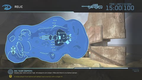 Halo 2 Classic Big Team - Big Team Snipers on Relic Multiplayer Gameplay