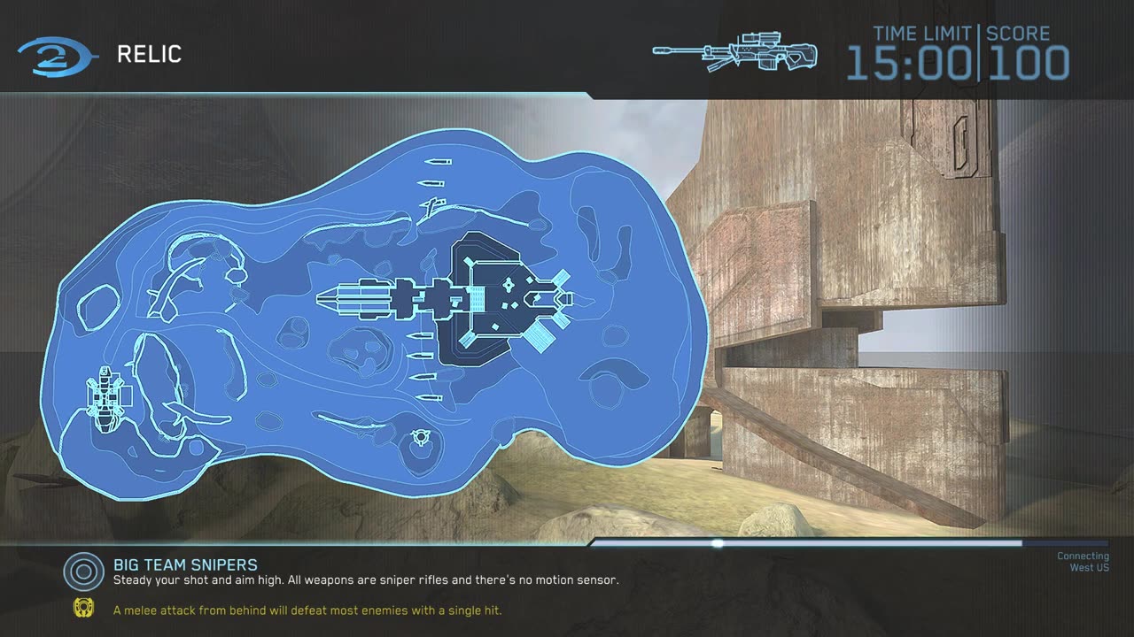 Halo 2 Classic Big Team - Big Team Snipers on Relic Multiplayer Gameplay
