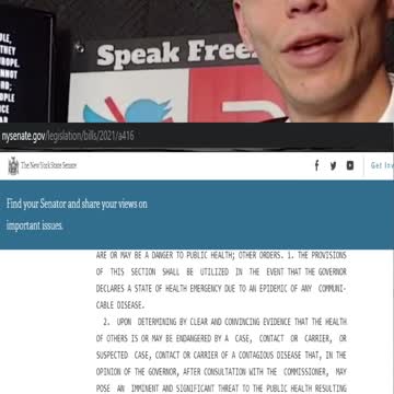 New York Seeks Power To Set Up Internment Camps For Those Deemed A Threat To Public Health