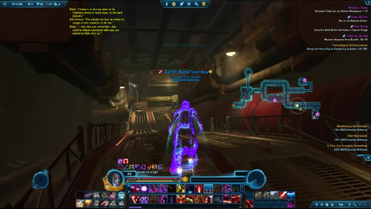 SWTOR 7.5 Desperate Defiance Darkside Female Sith Inquisitor Loyalist