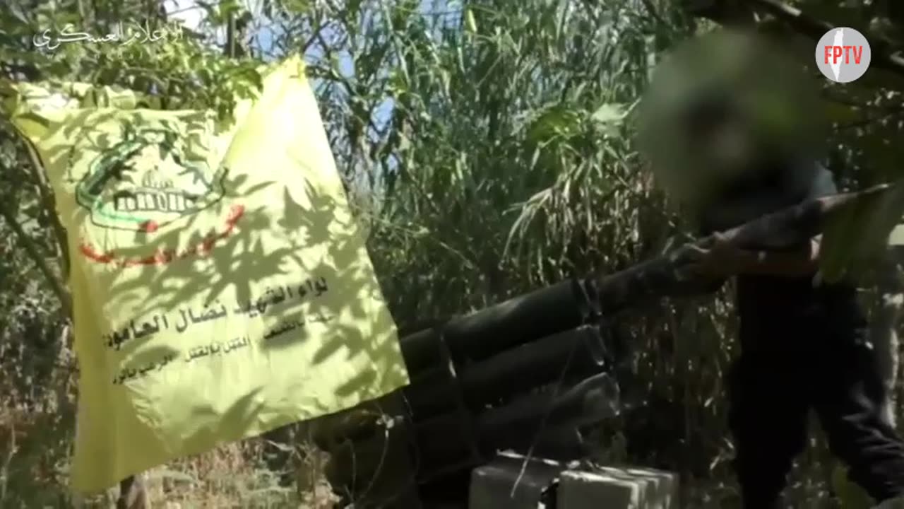 (EN) Al-Aqsa Martyrs Brigades (FATAH) 107mm on Netzarim axis, Aug 17, 2024.