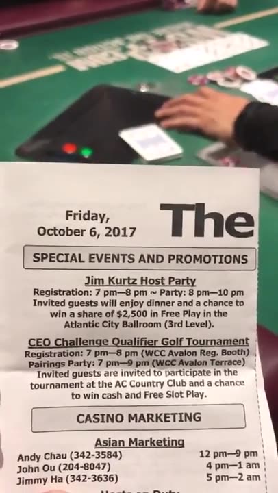 Is Stephen Paddock alive and well here in Atlantic City, NJ