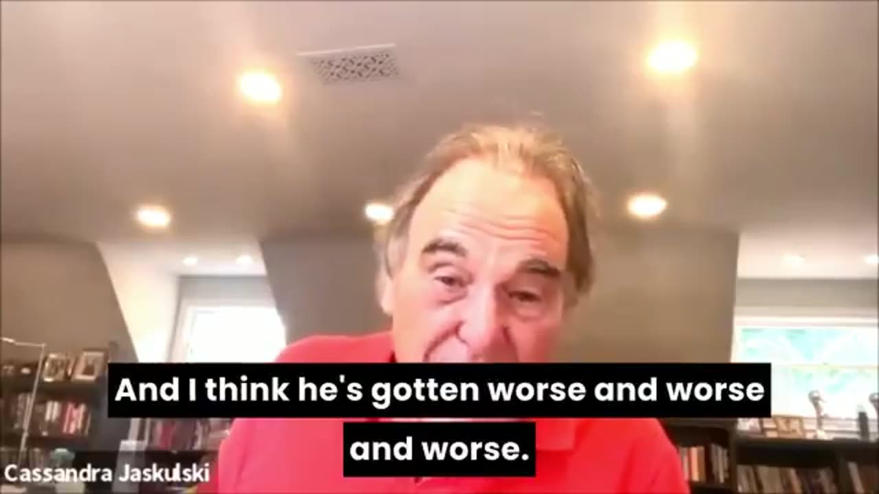 Oliver Stone: Netanyahu is a mad man. He is insane.