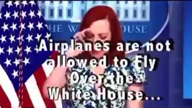 Plane Flies Over White House? Doesn't add up.....