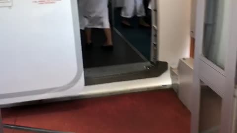 Loading the plane