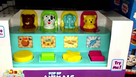 Pop Up Animals Toy