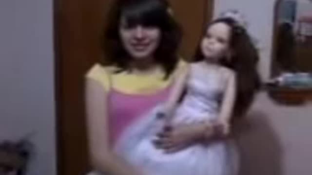 Scary doll comes to life in a Mexican village