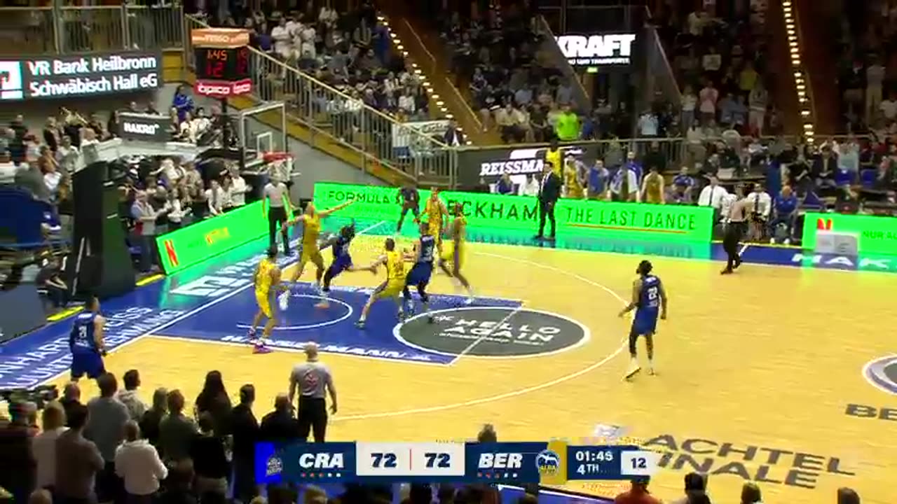 Crailsheim Merlins - Alba Berlin Achtelfinale Cup 13 ott 2024