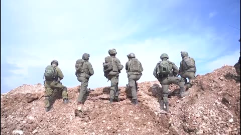 Attached is footage of IDF commanders in the area of the forces’ activity: