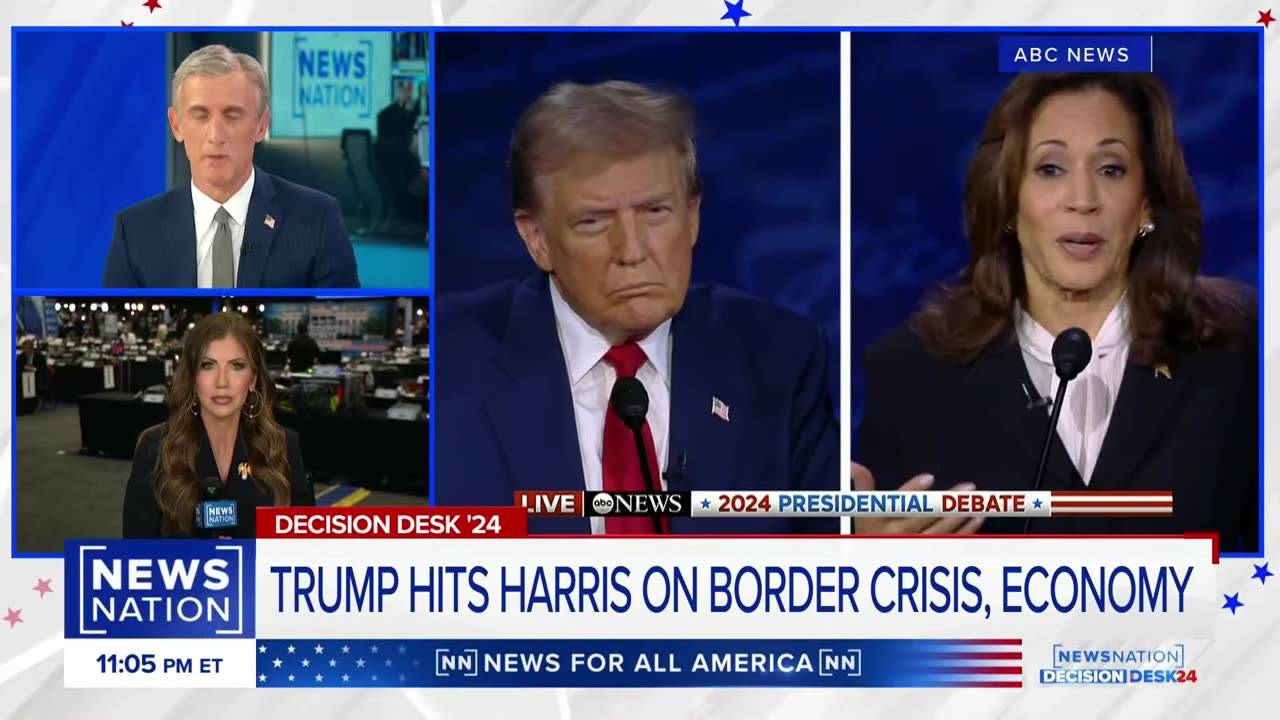 Kristi Noem: Harris never challenged by ABC moderators | 2024 Presidential Debate