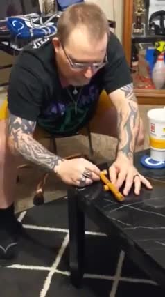 Grandpa Teaching Baby Braxton Lincoln Logs