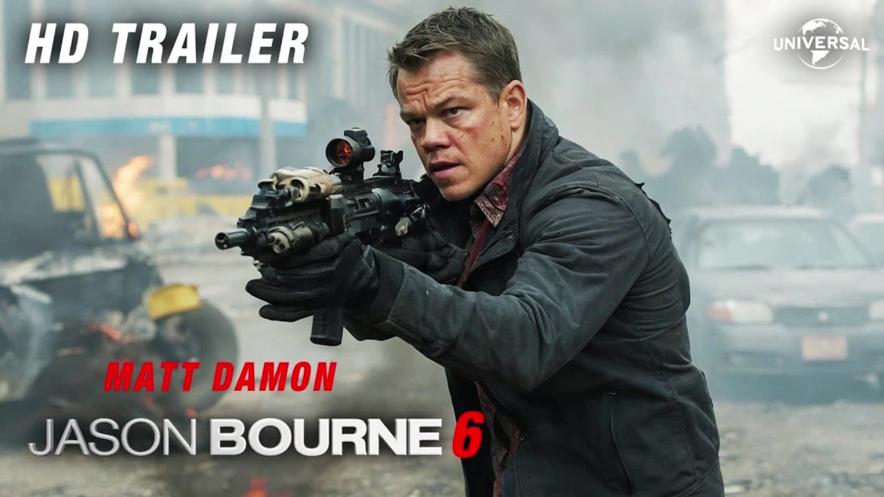 JASON BOURNE 6 (2024)-TRAILER - Matt Damon,Kevin Costner - universal pictures update & release date