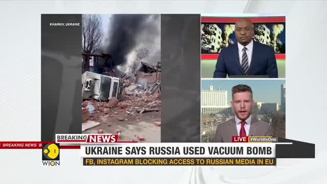 Russia-Ukraine Conflict: Russia used vacuum bomb during invasion, claims Ukraine