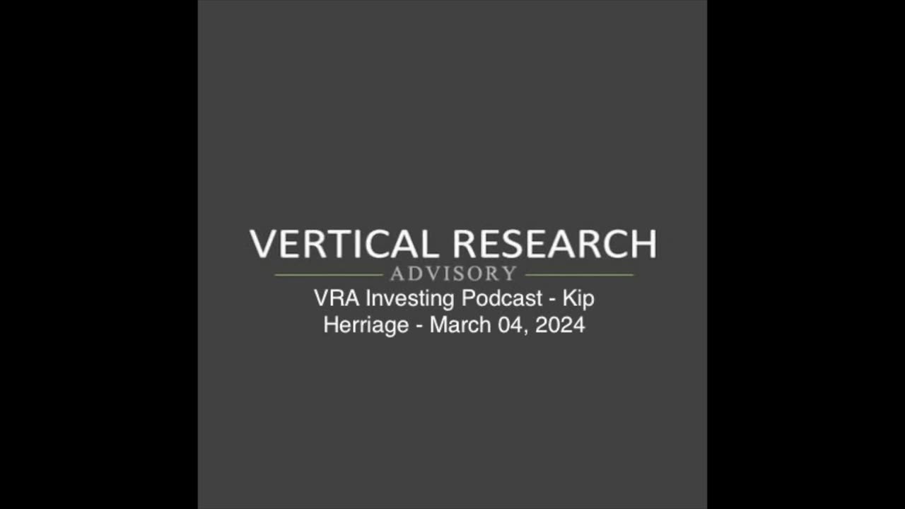 VRA Investing Podcast: Small Caps, Semis, and the Innovation Revolution Unveiled - Kip Herriage