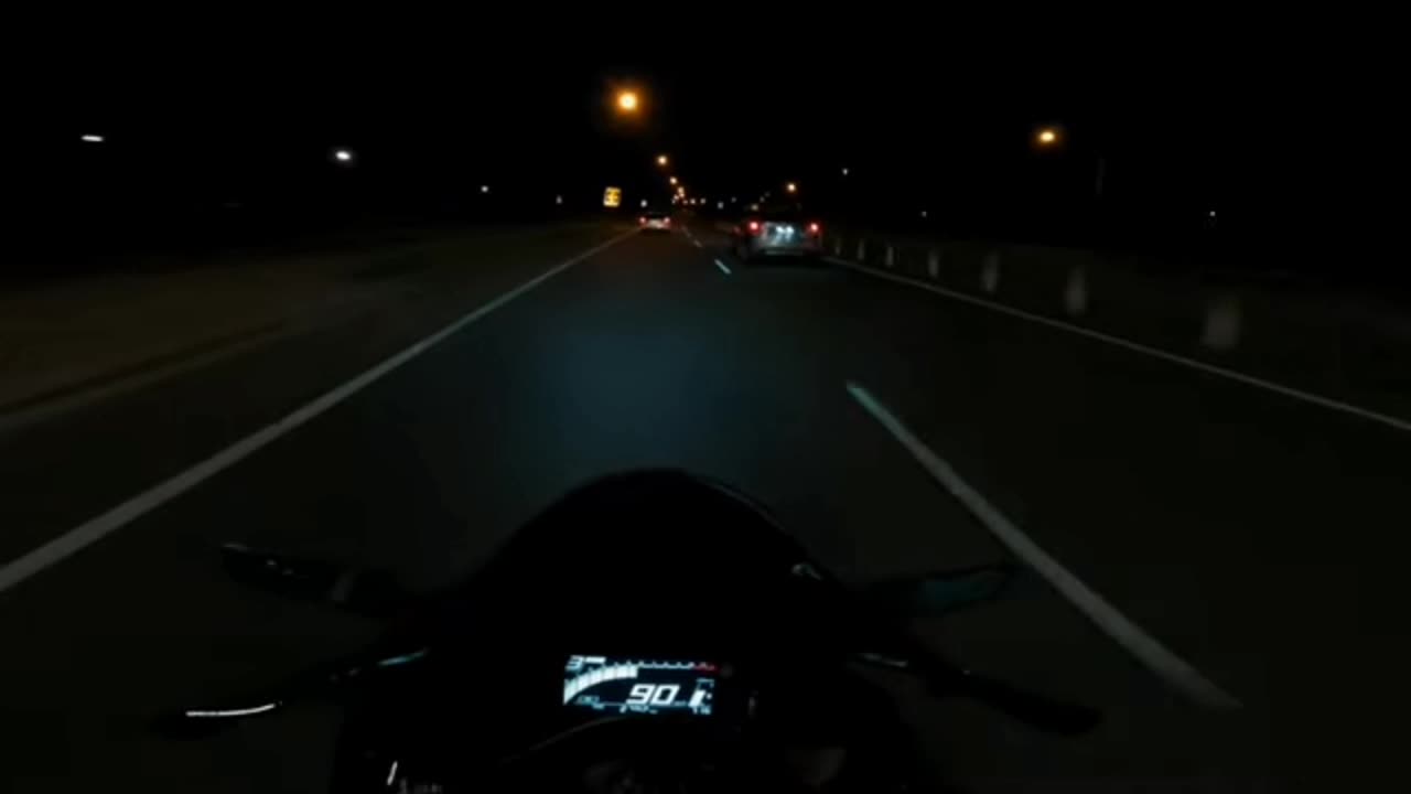 Lovely motor night ride on these streets