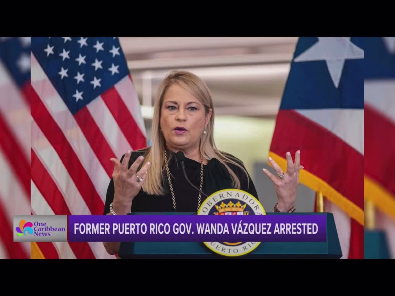 Former Puerto Rico Governor & TDS sufferer Wanda Vazquez arrested on bribery and corruption charges