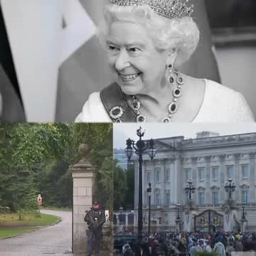 The death of the Queen of England