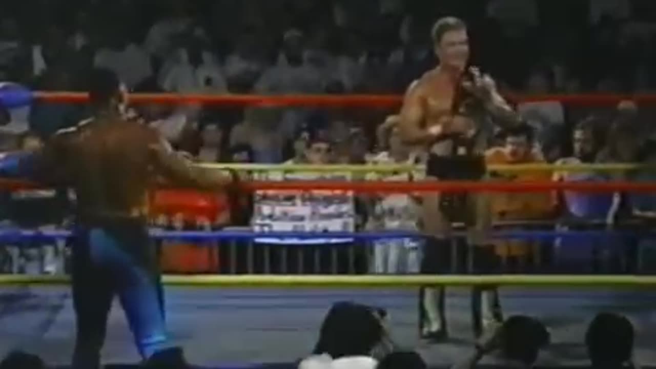Shane Douglas wins ECW title