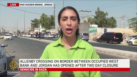 West Bank-Jordan border crossing reopens to travellers