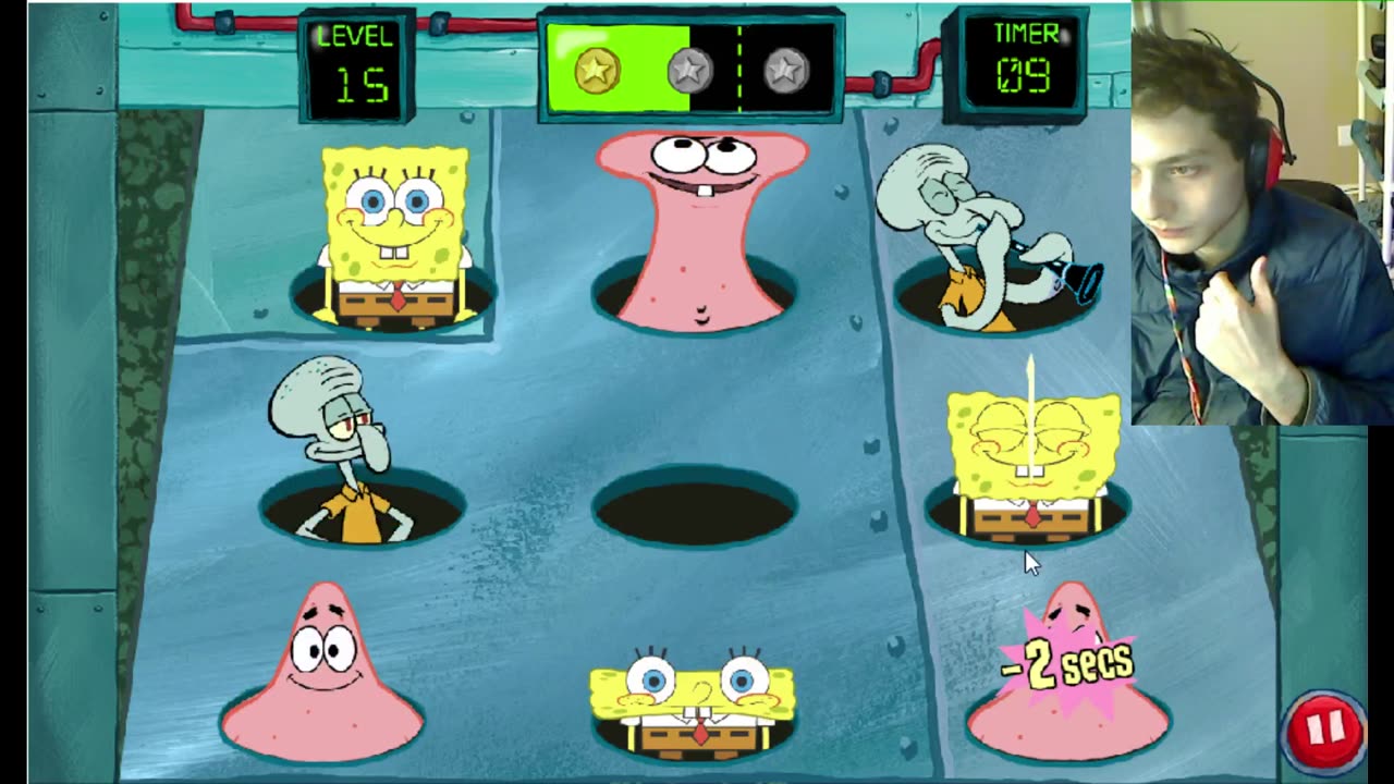 Failed Attempt #51 To Earn The Highest Score In Level 15 Of The SpongeBob SquarePants Bikini Bottom