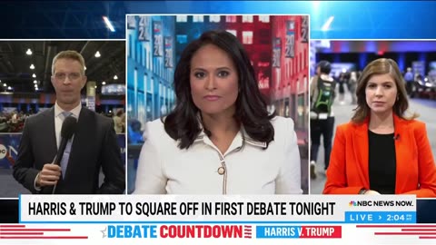 Steve Kornacki: National polling average shows a close race heading into the Harris-Trump debate