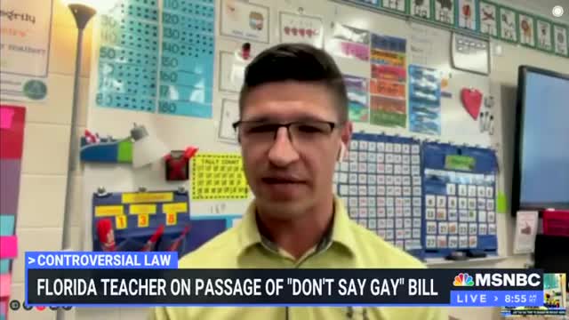 Teacher on MSNBC Worries He Can’t Discuss His Love Life with Kindergarteners Anymore