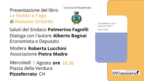 Alberto Bagnai Pizzoferrato Presentazione Libro LA Forbice E L'Ago