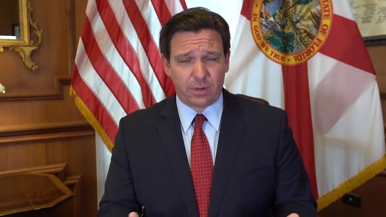 Florida Gov. Ron DeSantis announces his wife Casey DeSantis is now cancer-free