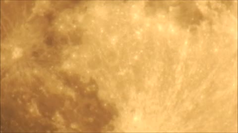 Zooming in on the Nearly Full Moon