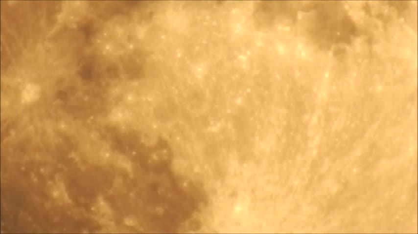 Zooming in on the Nearly Full Moon