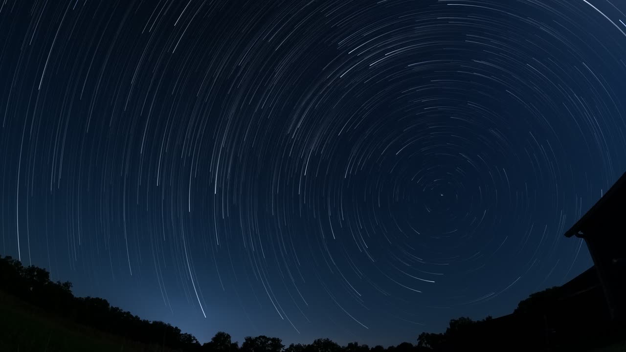 Polaris Star Trails Time Lapse | 09-23-24