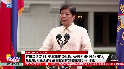 Pagbisita sa Pinas ni UN Special Rapporteur Irene Khan, walang kinalaman sa imbestigasyon ng ICC