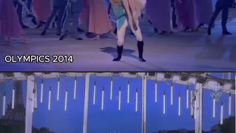 Two Olympic Opening, Russia VS France