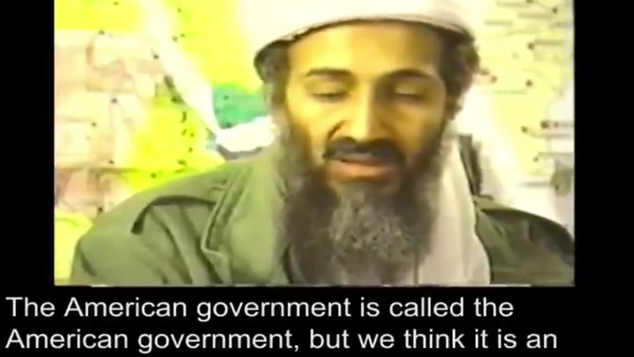 OSAMA BIN LADEN ABOUT TALMUDIC JEWS - Even a PsyOP told you the truth but you couldnt listen!