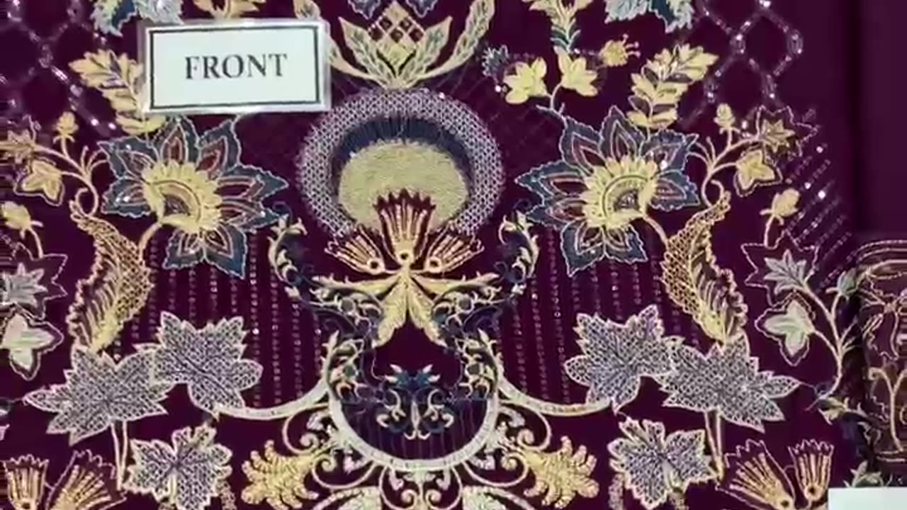 Ramsha Chiffon Embroidered
