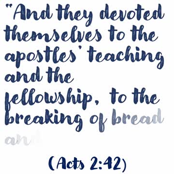 Acts 2:42