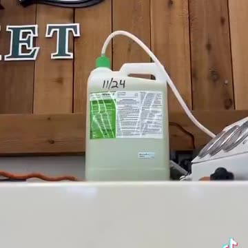 Check out the poison they spray on the organic produce.