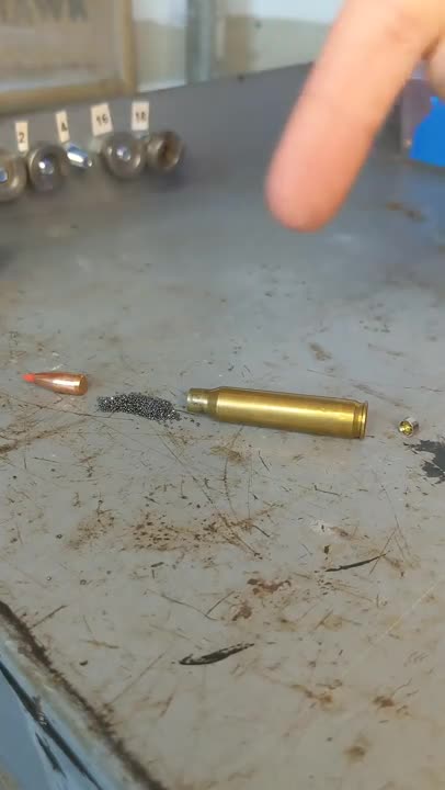Pulling a bullet apart