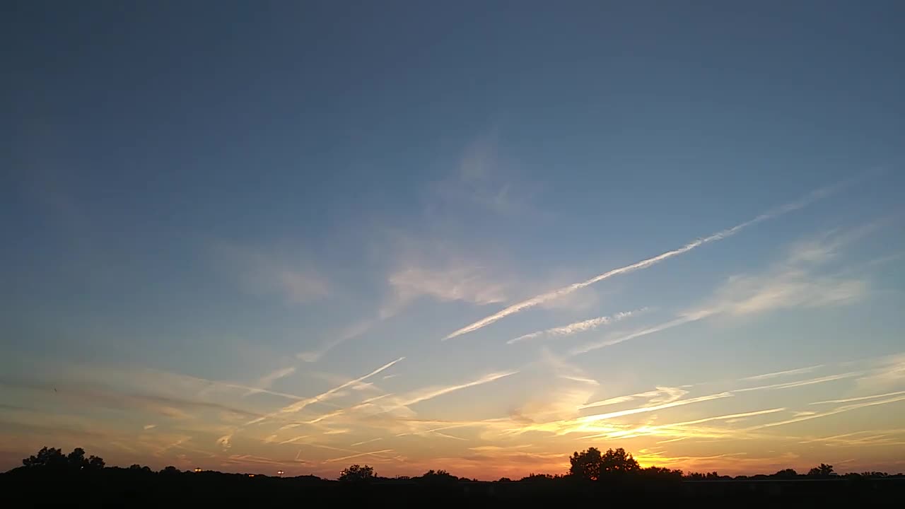 CHEMICAL AEROSOL SUNSET JUNE 16 2021 OHIO